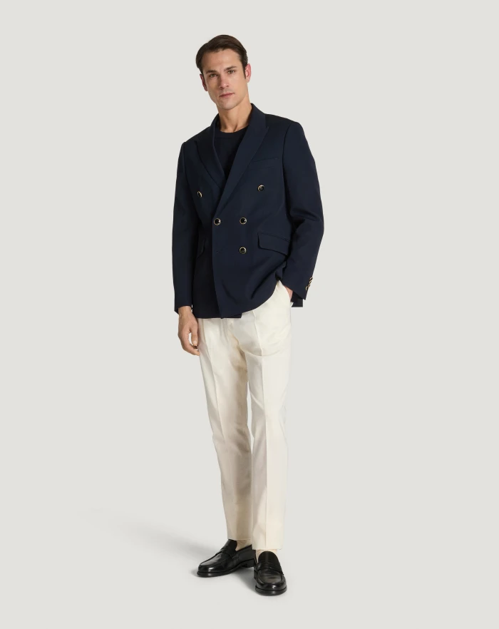Pantaloni Torino Pantaloni Gentleman in lana tropical Pezzi Unici