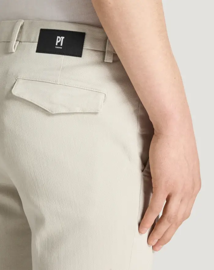 Pantaloni Torino Pantaloni House in silky denim stretch Negozi Online