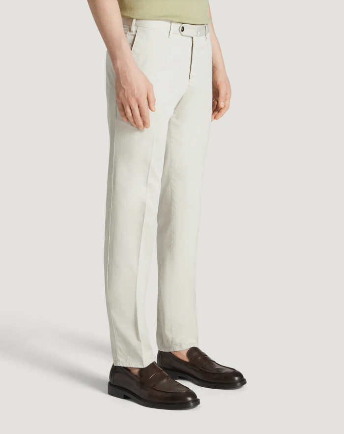 Pantaloni Torino Pantaloni Slim in silkochino Acquista Ora