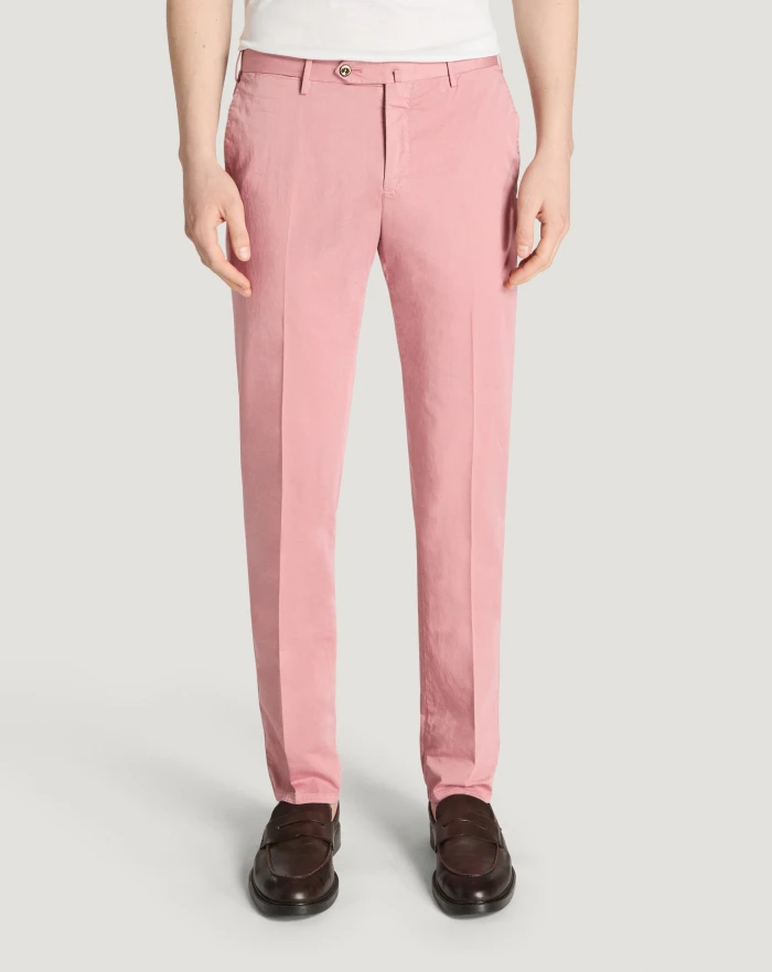 Pantaloni Torino Pantaloni Slim in silkochino Promozione Limitata