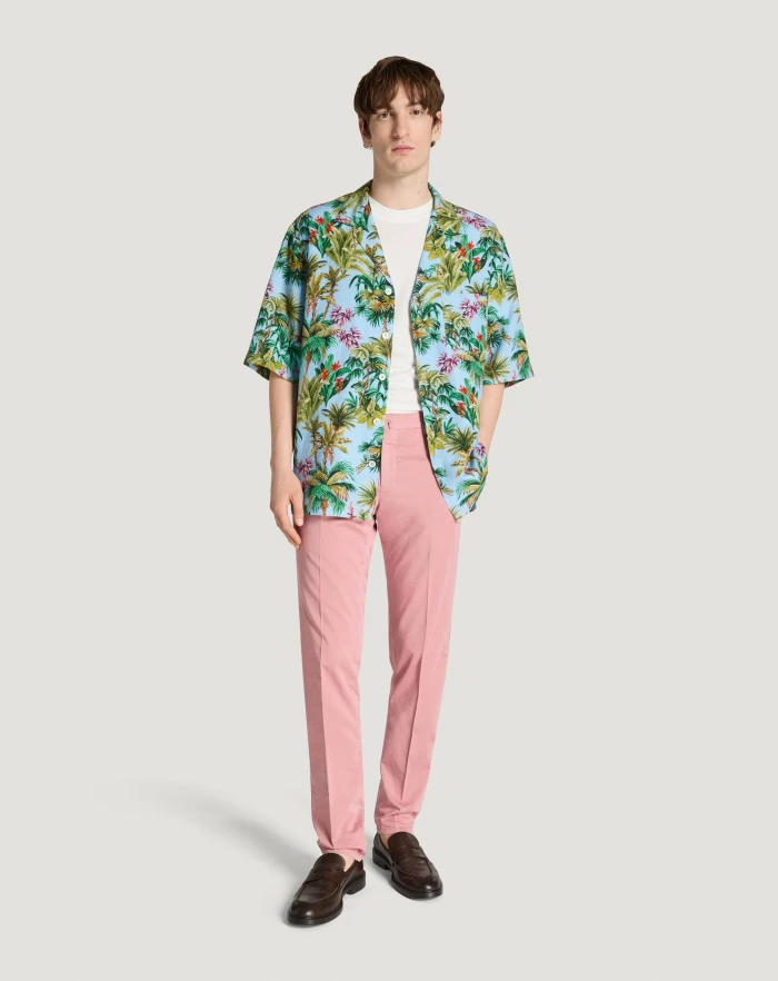 Pantaloni Torino Pantaloni Slim in silkochino Promozione Limitata