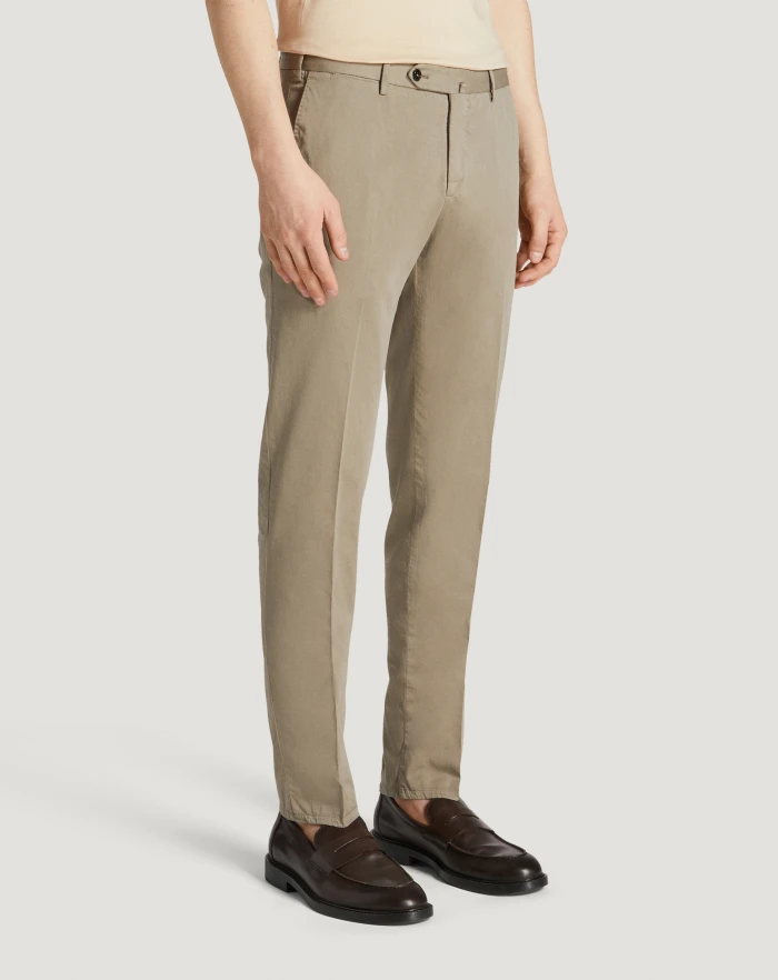 Pantaloni Torino Pantaloni Slim in silkochino Prezzo Ridotto