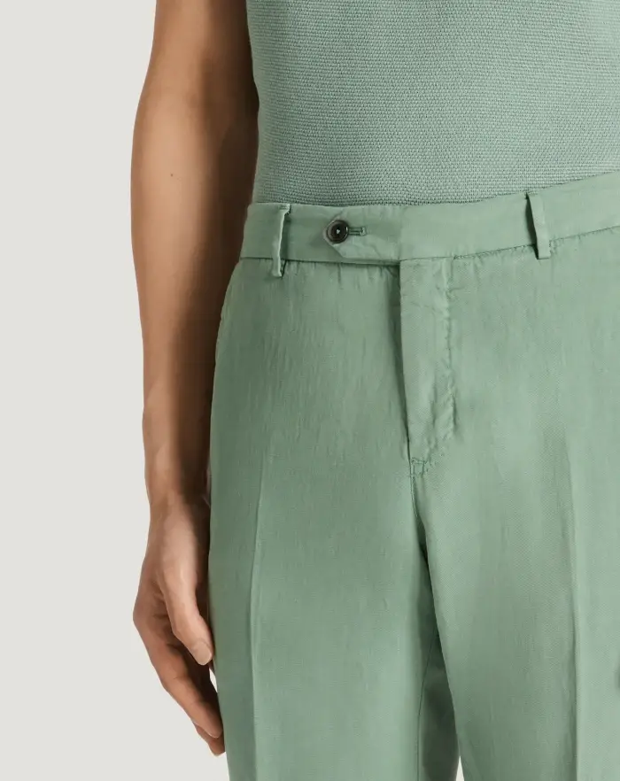 Pantaloni Torino Pantaloni Slim in cotone e lino batavia Convenienza
