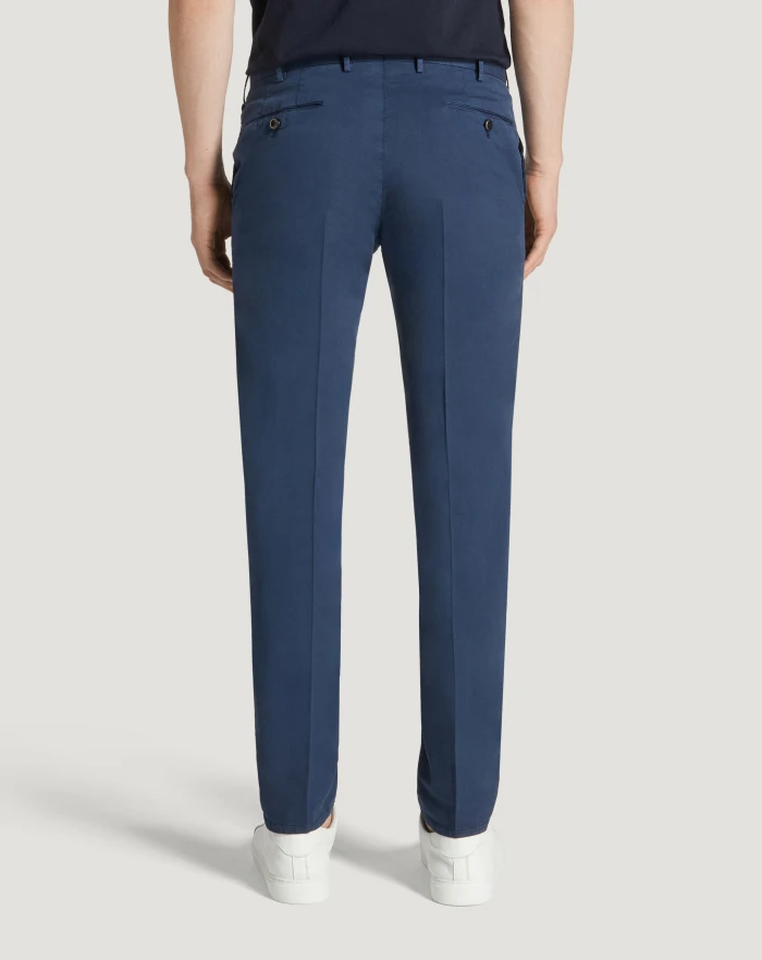 Pantaloni Torino Pantaloni Slim in gabardina stretch Presa