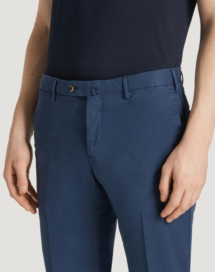 Pantaloni Torino Pantaloni Slim in gabardina stretch Presa