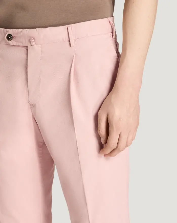 Pantaloni Torino Pantaloni Superslim in twill stretch Sconto