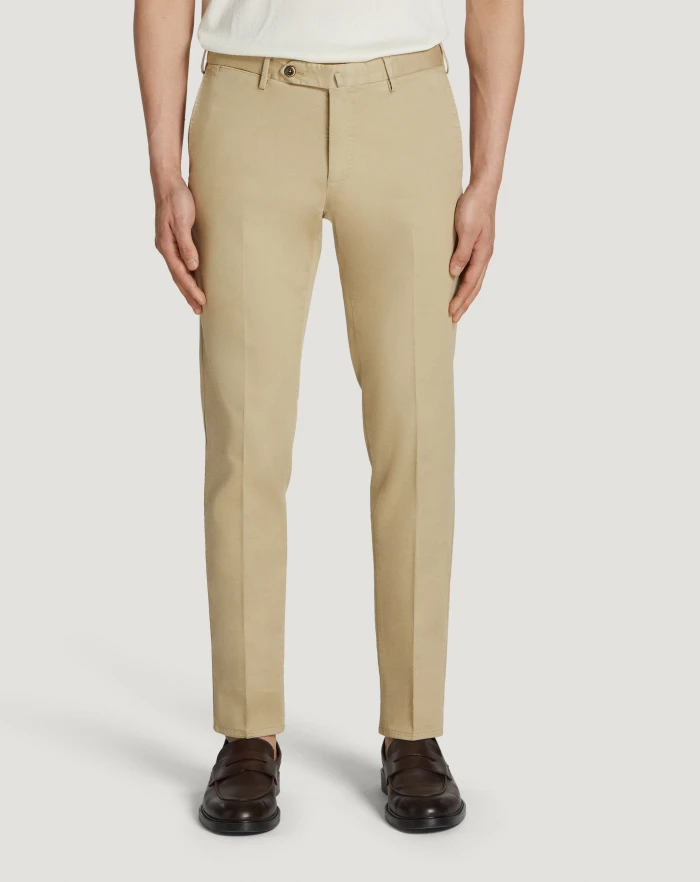Pantaloni Torino Pantaloni Superslim in tricotina stretch Outlet