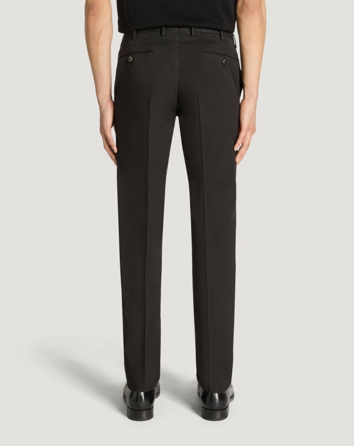 Pantaloni Torino Pantaloni Slim in gabardina stretch In Vendita