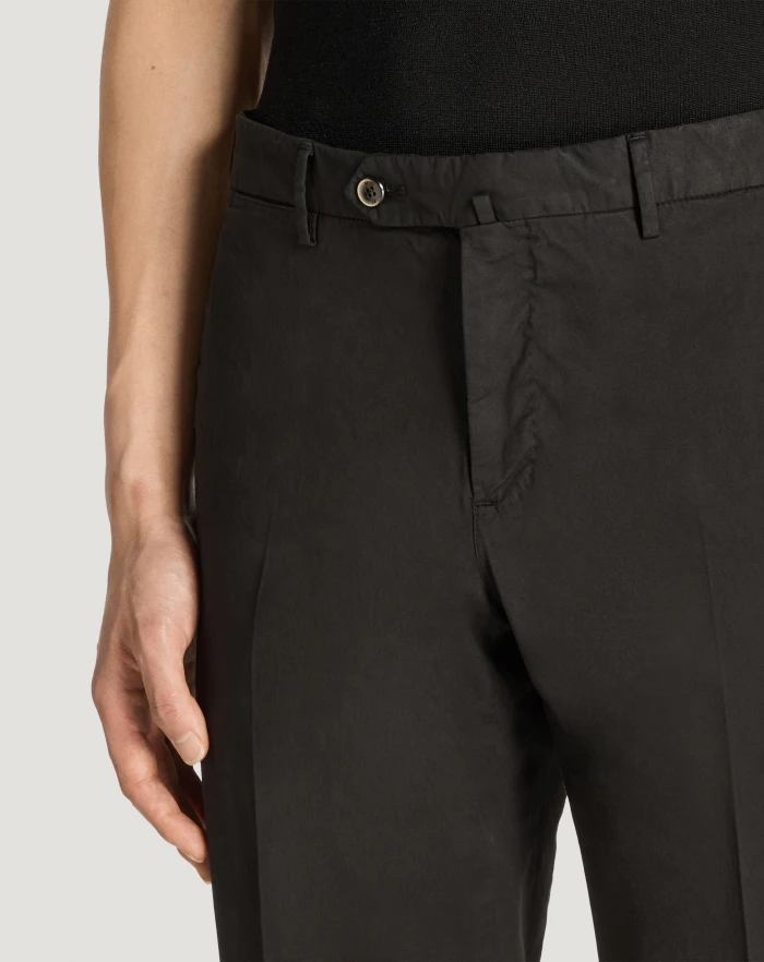 Pantaloni Torino Pantaloni Slim in gabardina stretch In Vendita