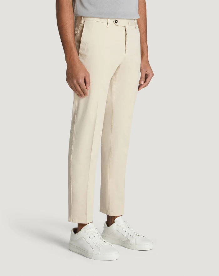 Pantaloni Torino Pantaloni Slim in gabardina stretch Offerte
