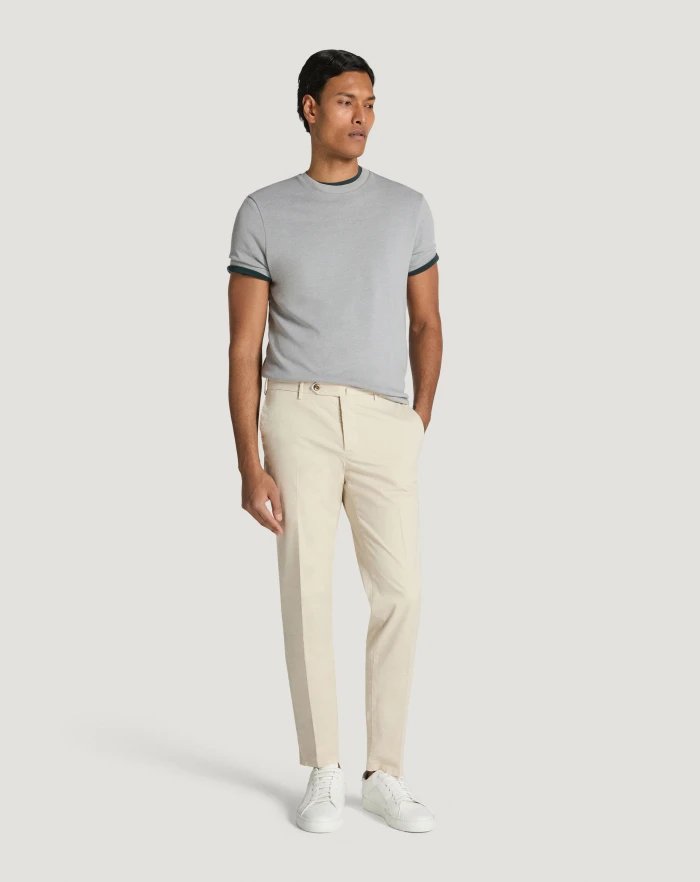 Pantaloni Torino Pantaloni Slim in gabardina stretch Offerte
