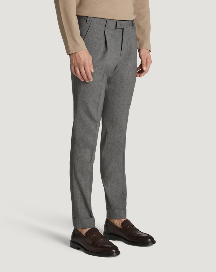 Pantaloni Torino Pantaloni Master in lana four season Negozio