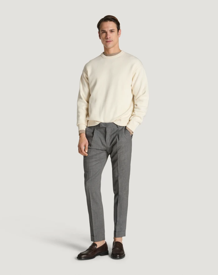 Pantaloni Torino Pantaloni Master in lana four season Negozio