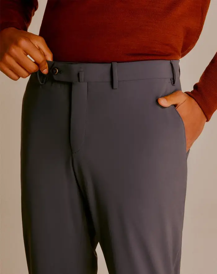 Pantaloni Torino Pantaloni Slim in tessuto organico stretch In Saldo