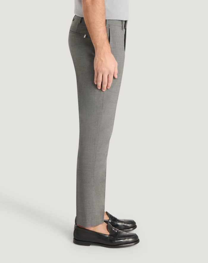 Pantaloni Torino Pantaloni Dieci in lana tropical Nuova