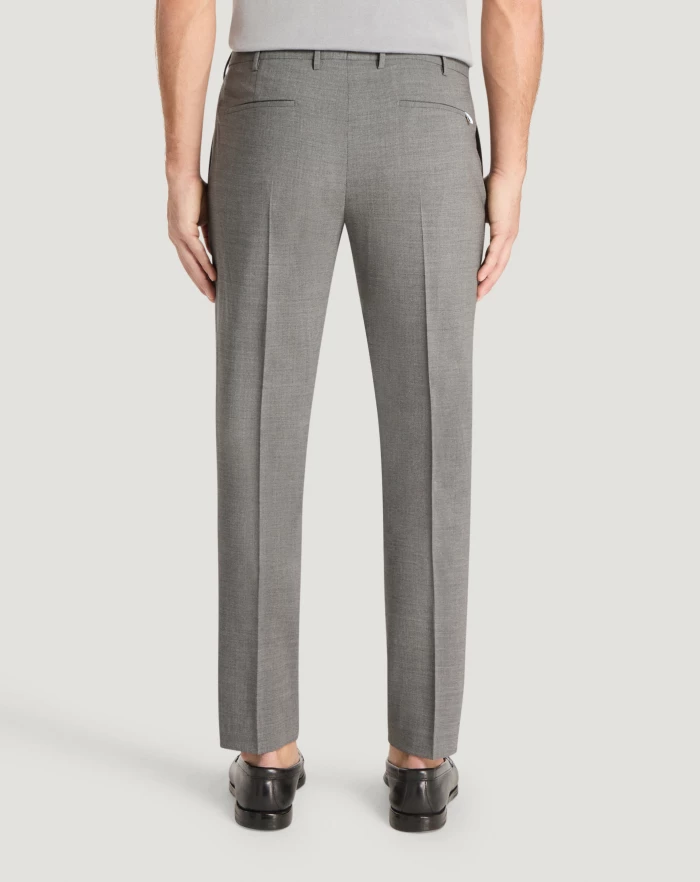 Pantaloni Torino Pantaloni Dieci in lana tropical Nuova