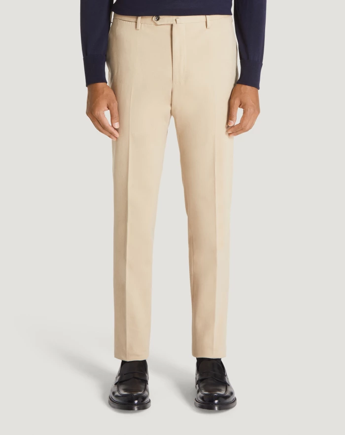 Pantaloni Torino Pantaloni Slim in cotone & cachemire 2025