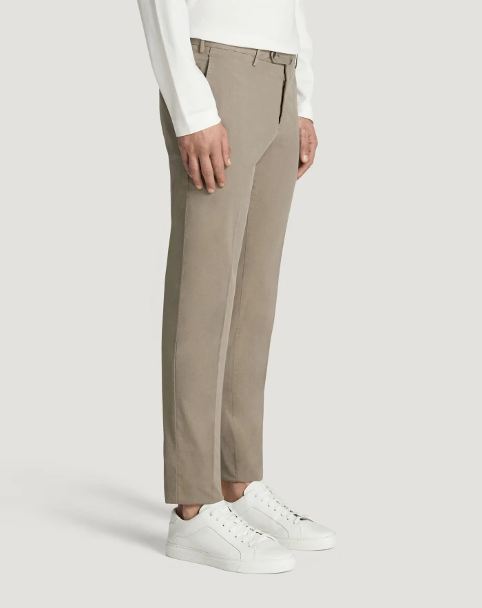 Pantaloni Torino Pantaloni Slim in gabardina stretch Vendita