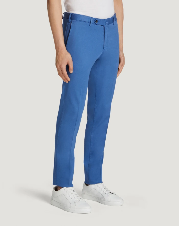 Pantaloni Torino Pantaloni Superslim in tricotina stretch Pezzi Unici