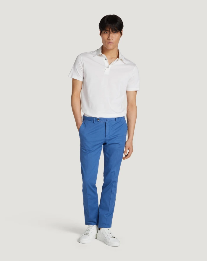 Pantaloni Torino Pantaloni Superslim in tricotina stretch Pezzi Unici