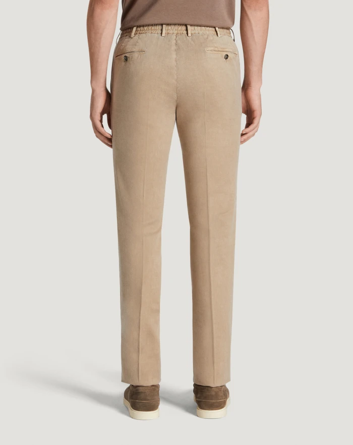 Pantaloni Torino Pantaloni Slim in lino stretch délavé Negozi Online