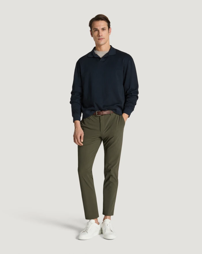 Pantaloni Torino Pantaloni Slim in tessuto organico stretch Affare Del Giorno