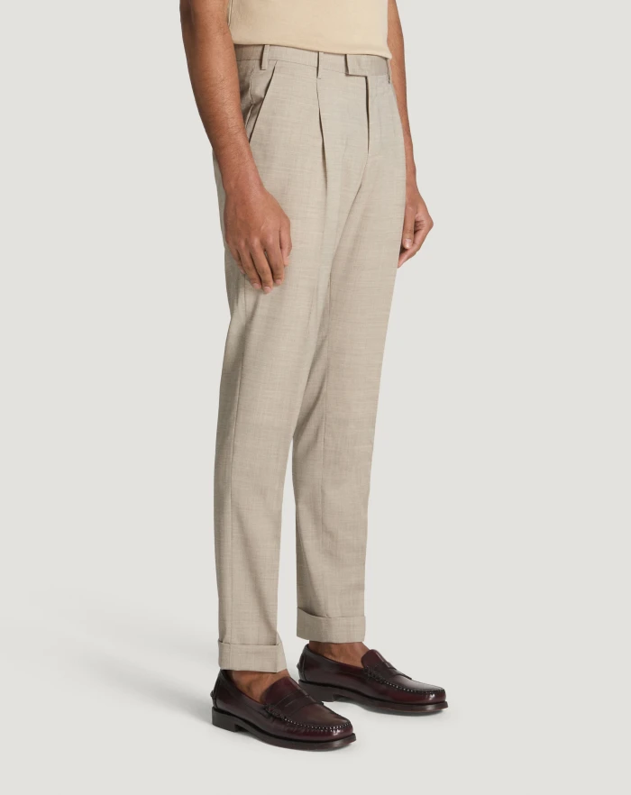 Pantaloni Torino Pantaloni Master in lana four season Prezzo Ridotto