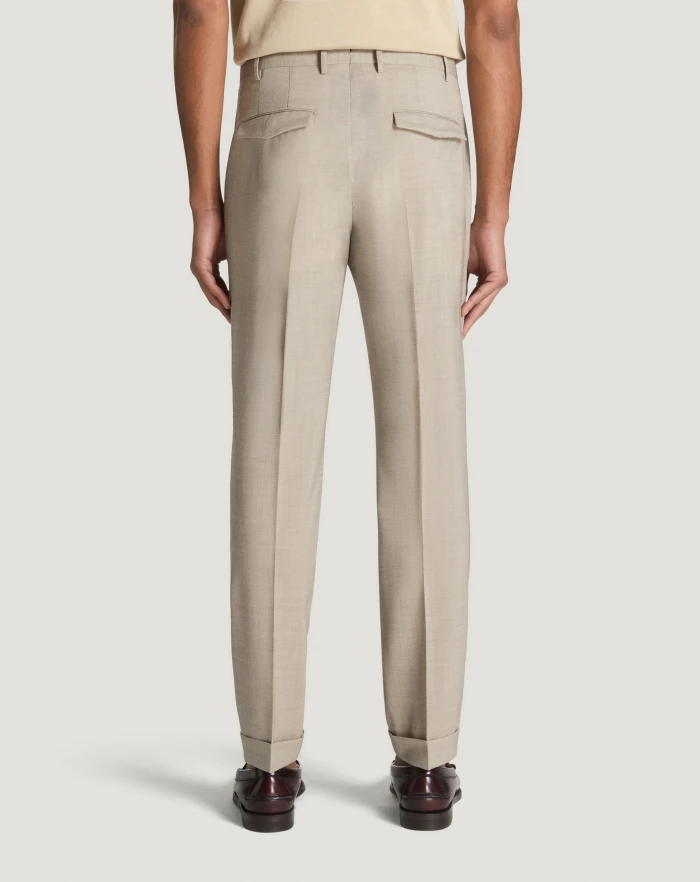 Pantaloni Torino Pantaloni Master in lana four season Prezzo Ridotto