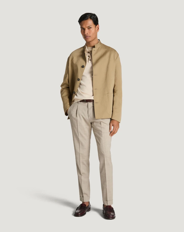 Pantaloni Torino Pantaloni Master in lana four season Prezzo Ridotto