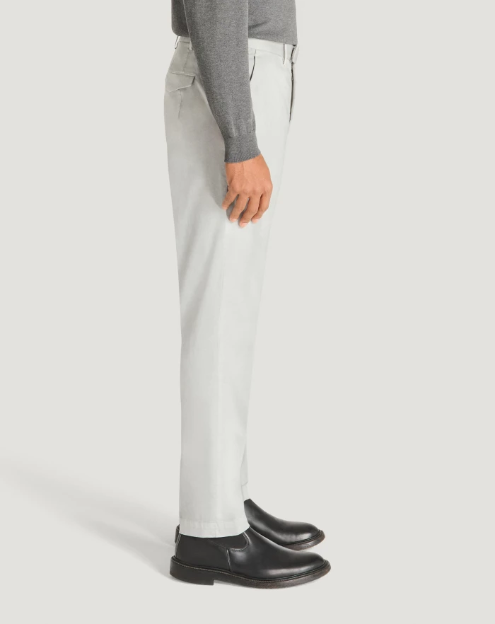 Pantaloni Torino Pantaloni Master in cotone satin Sottocosto