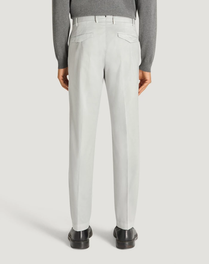 Pantaloni Torino Pantaloni Master in cotone satin Sottocosto
