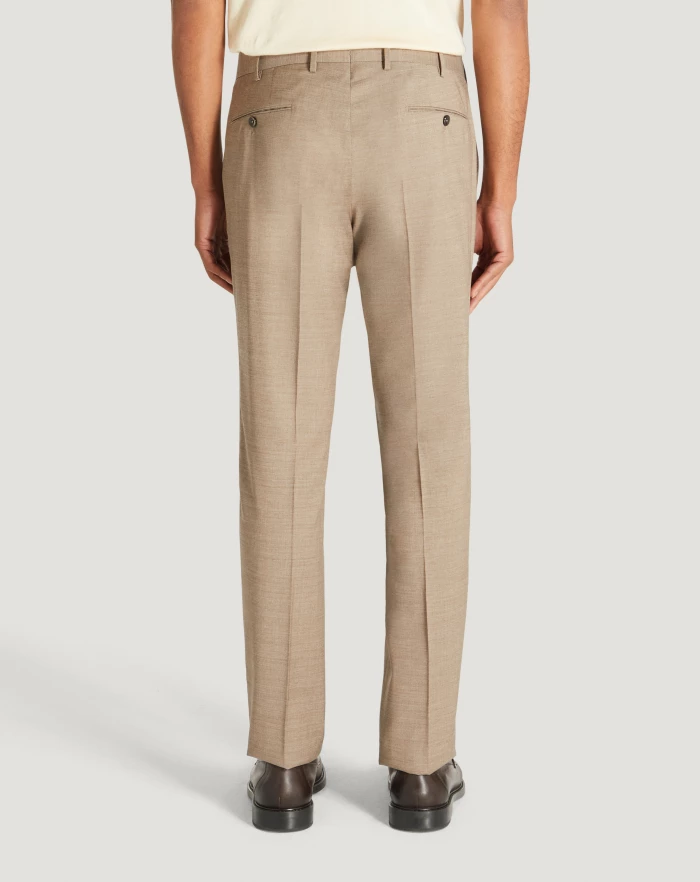 Pantaloni Torino Pantaloni Superslim in lana four season Economico