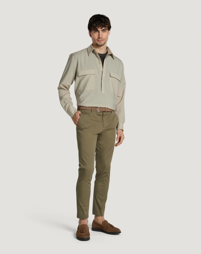 Pantaloni Torino Pantaloni Dieci in twill Online