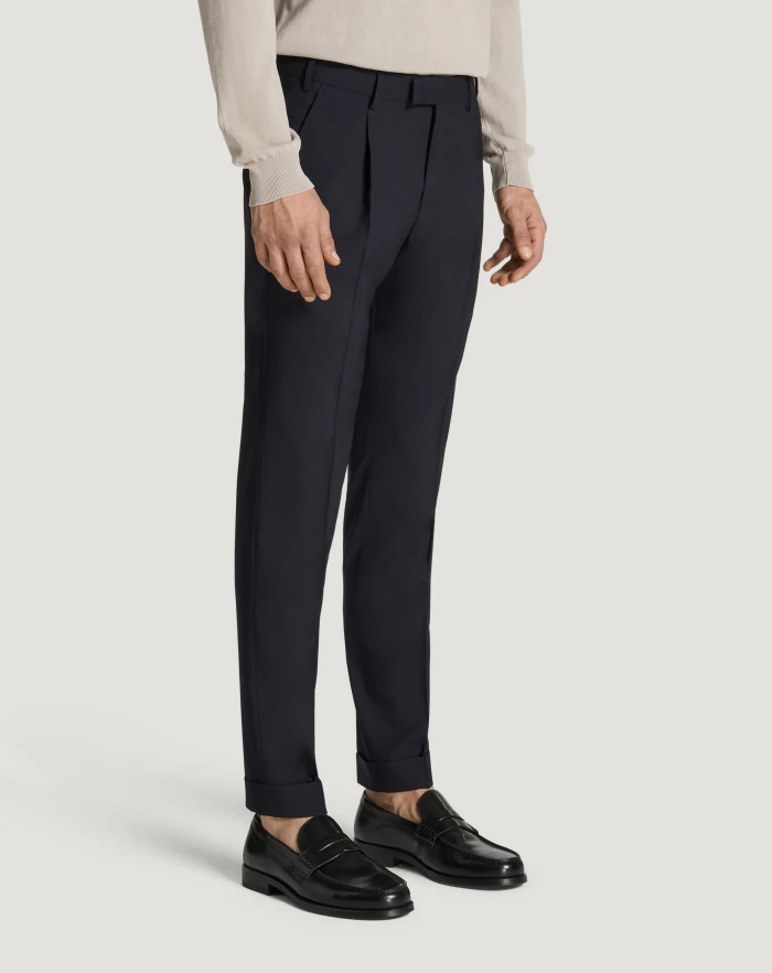 Pantaloni Torino Pantaloni Master in lana four season In Vendita