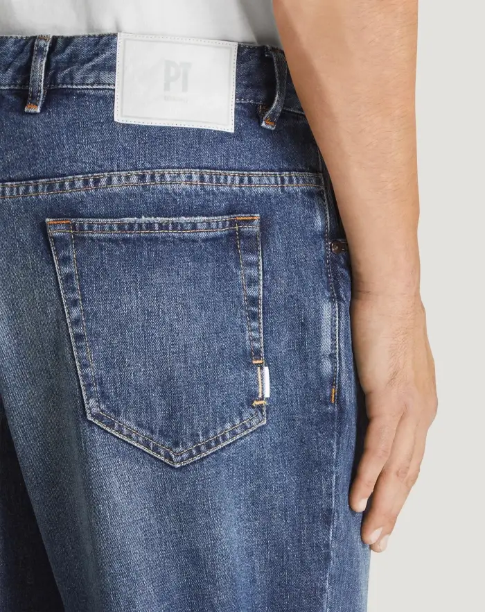 Pantaloni Torino Jeans Rebel in denim vintage Hotsell