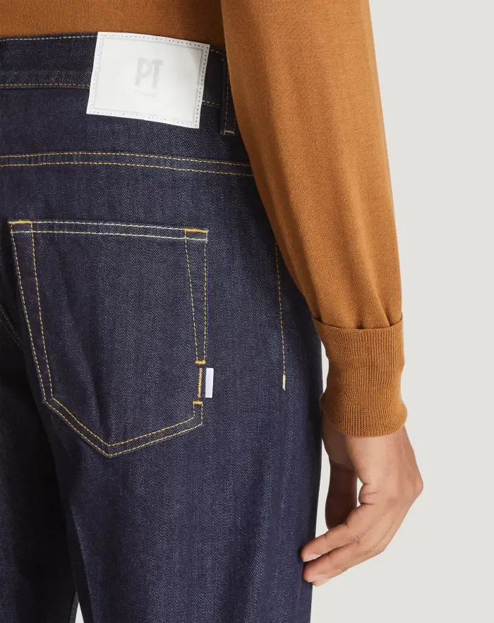 Pantaloni Torino Jeans Dub in denim organico Vendite Flash