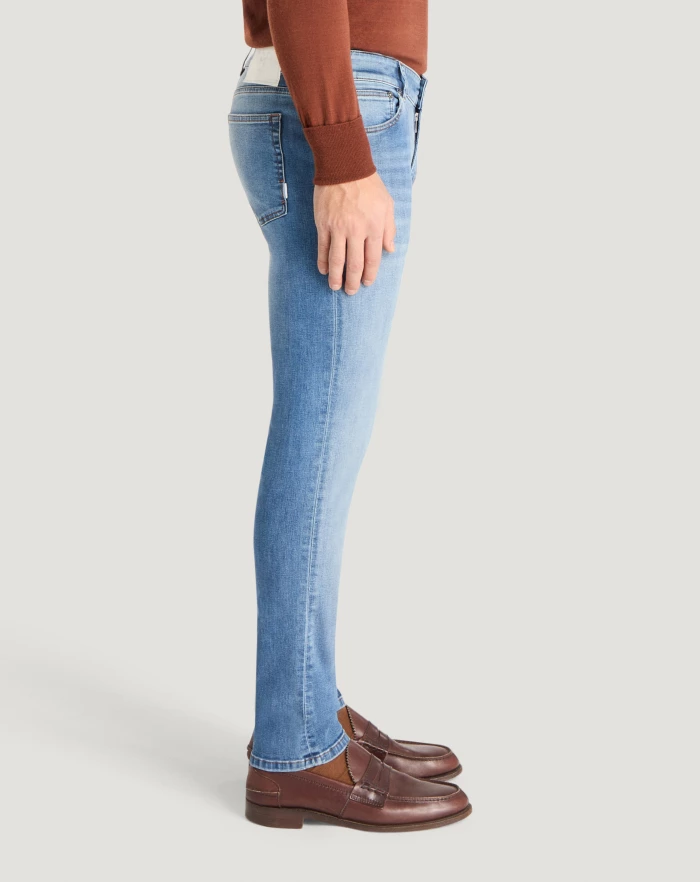 Pantaloni Torino Jeans Swing in denim stretch indigo Negozio