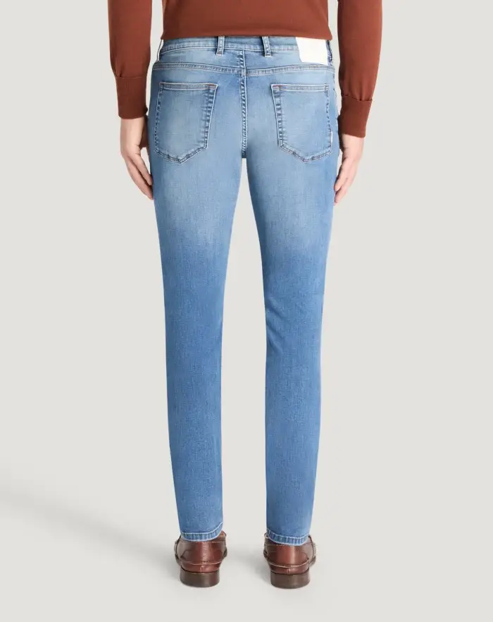 Pantaloni Torino Jeans Swing in denim stretch indigo Negozio
