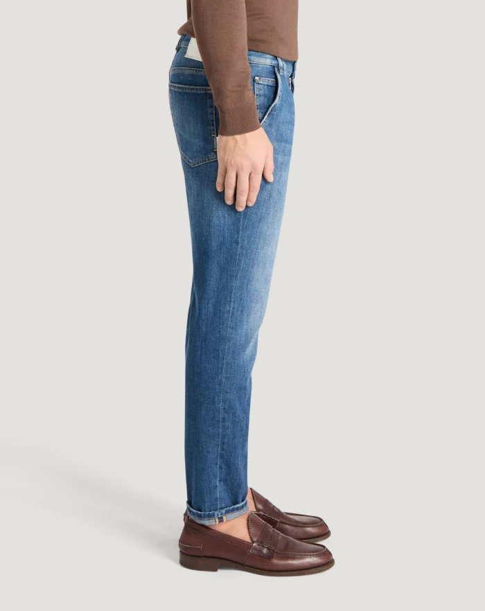 Pantaloni Torino Jeans Indie in denim soft touch Nuova
