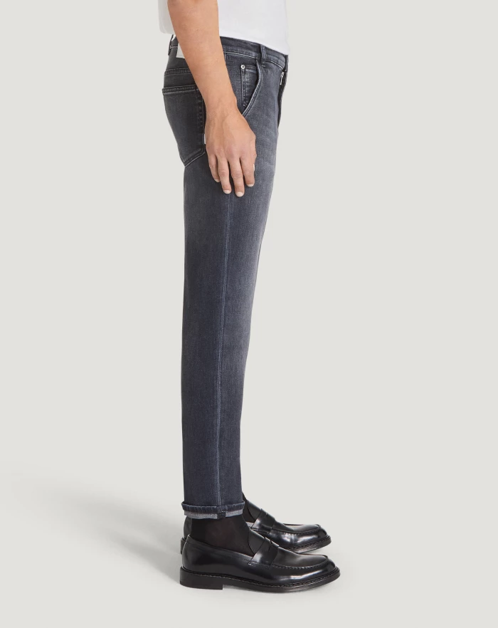 Pantaloni Torino Jeans Indie in denim soft touch Italy