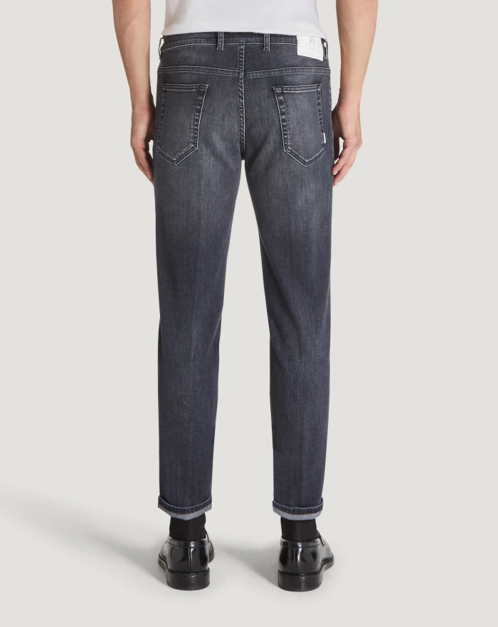 Pantaloni Torino Jeans Indie in denim soft touch Italy