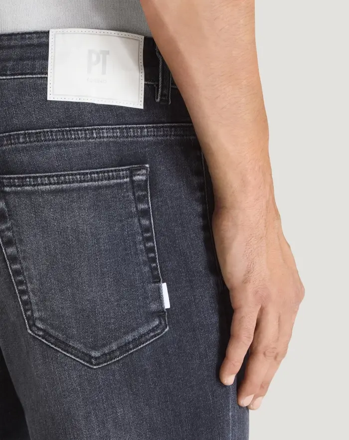 Pantaloni Torino Jeans Indie in denim soft touch Italy