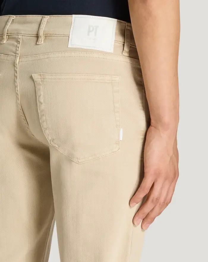 Pantaloni Torino Jeans Swing in silky denim stretch 2025