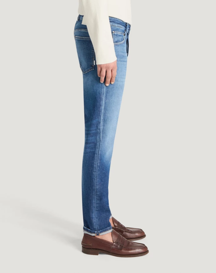 Pantaloni Torino Jeans Reggae in denim stretch In Linea