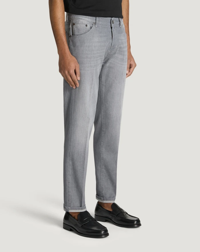 Pantaloni Torino Jeans Reggae in light grey denim Promozione