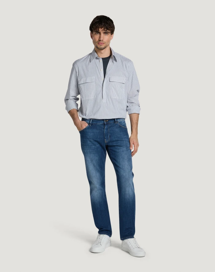 Pantaloni Torino Jeans Soul in denim soft touch Consegna Veloce