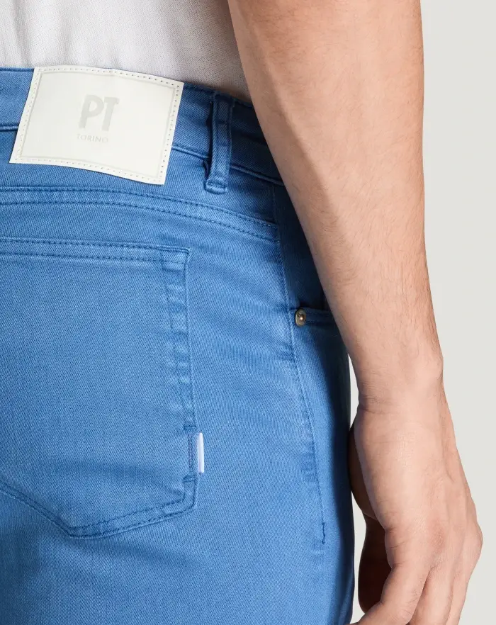 Pantaloni Torino Jeans Soul in silky denim stretch Prezzo Ridotto