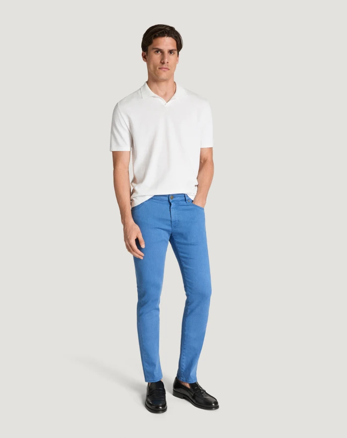 Pantaloni Torino Jeans Soul in silky denim stretch Prezzo Ridotto