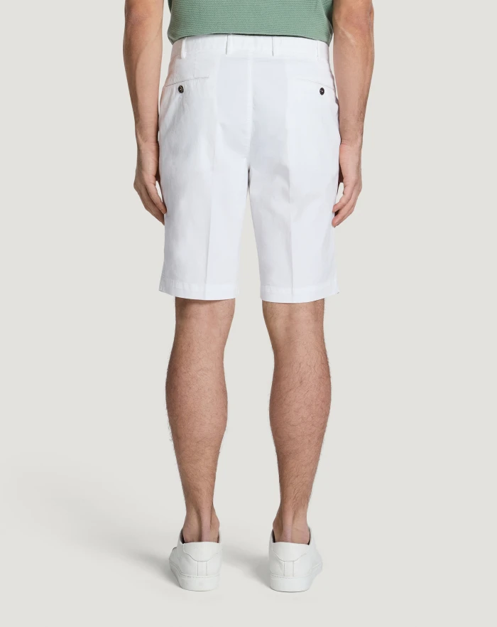Pantaloni Torino Bermuda in gabardina stretch Novità