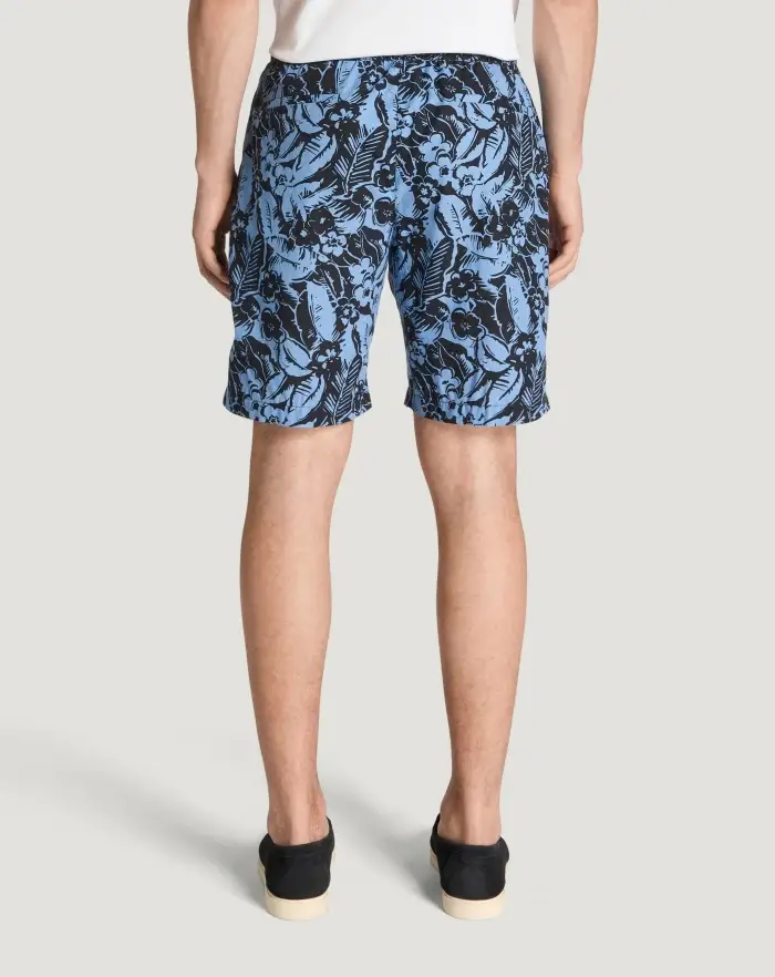 Pantaloni Torino Bermuda in popeline di cotone Offerte